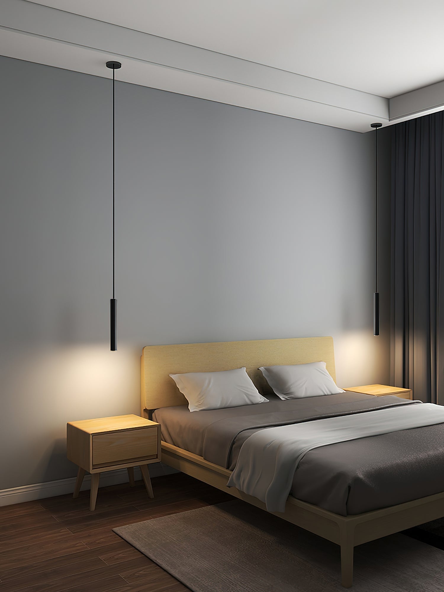 Streamline Cylinder Pendant Lamp - Blowlighting