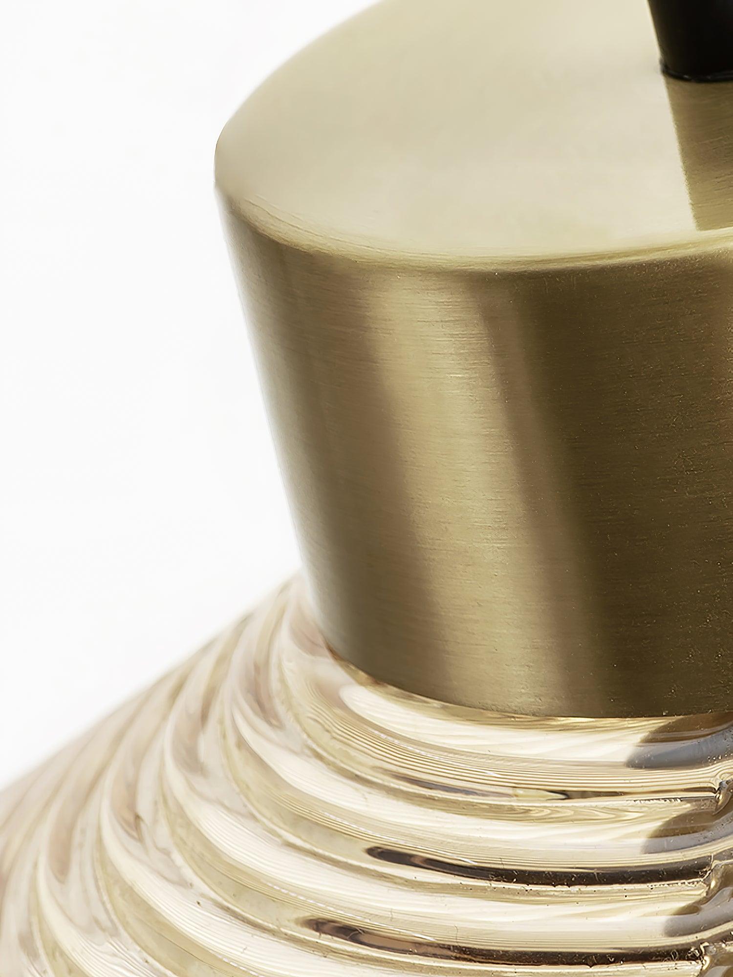 Striped Spinning Top Pendant Light - Blowlighting