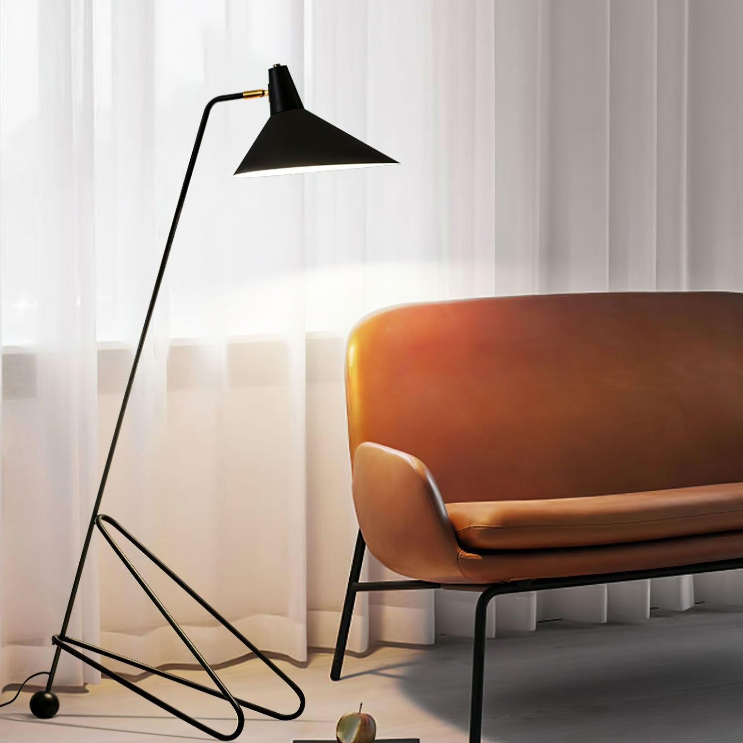 Svelte Noir Floor Lamp - Blowlighting
