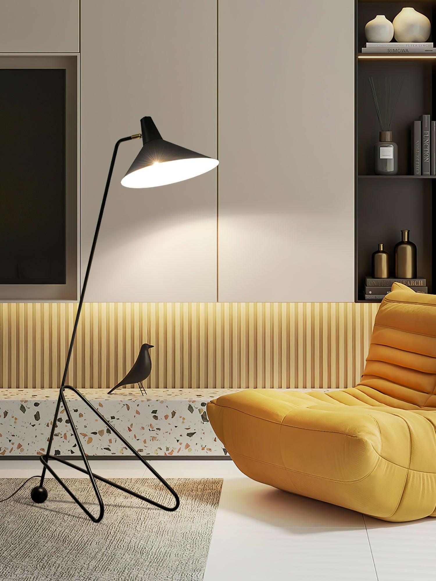 Svelte Noir Floor Lamp - Blowlighting