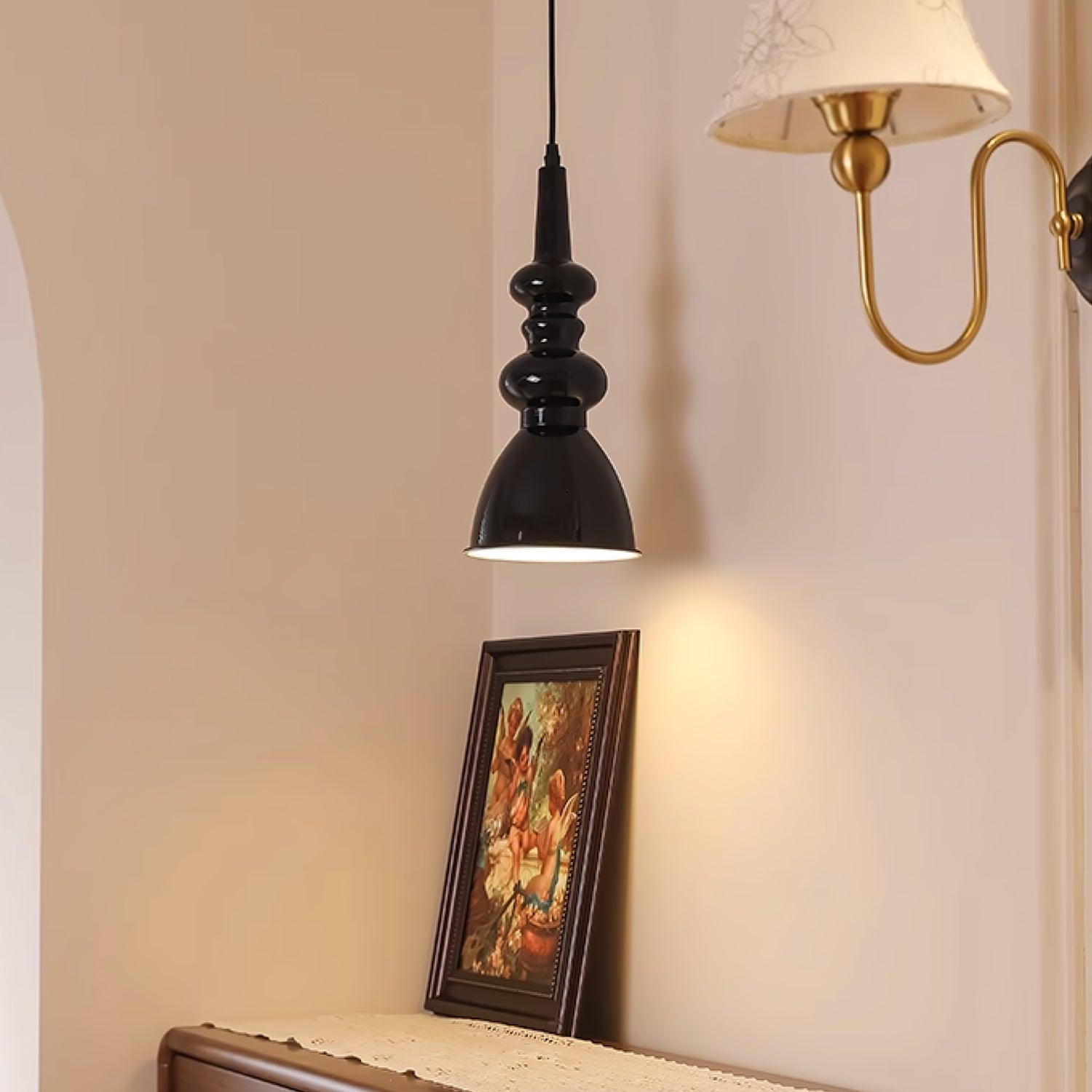 Svelte Noir Pendant Light - Blowlighting