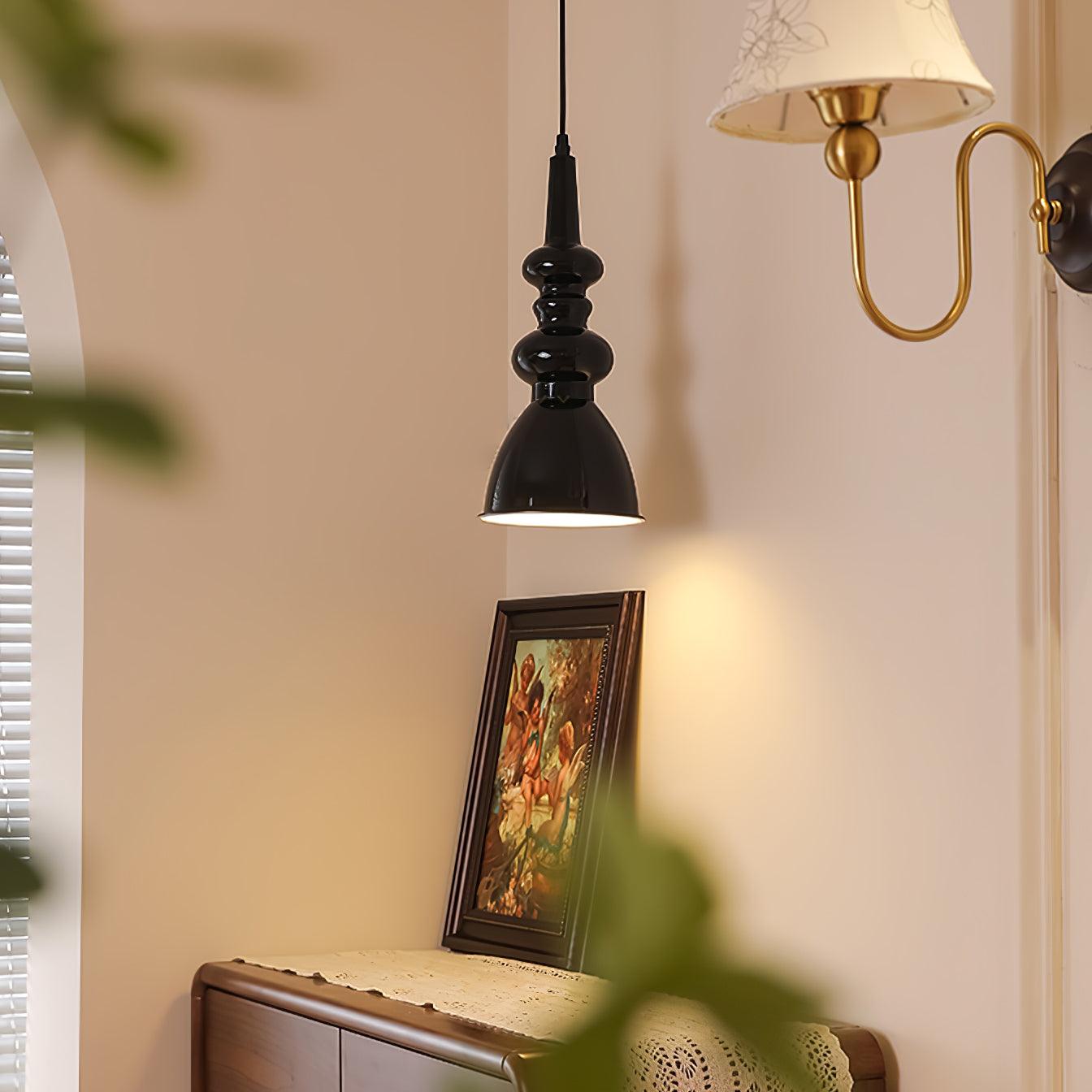 Svelte Noir Pendant Light - Blowlighting