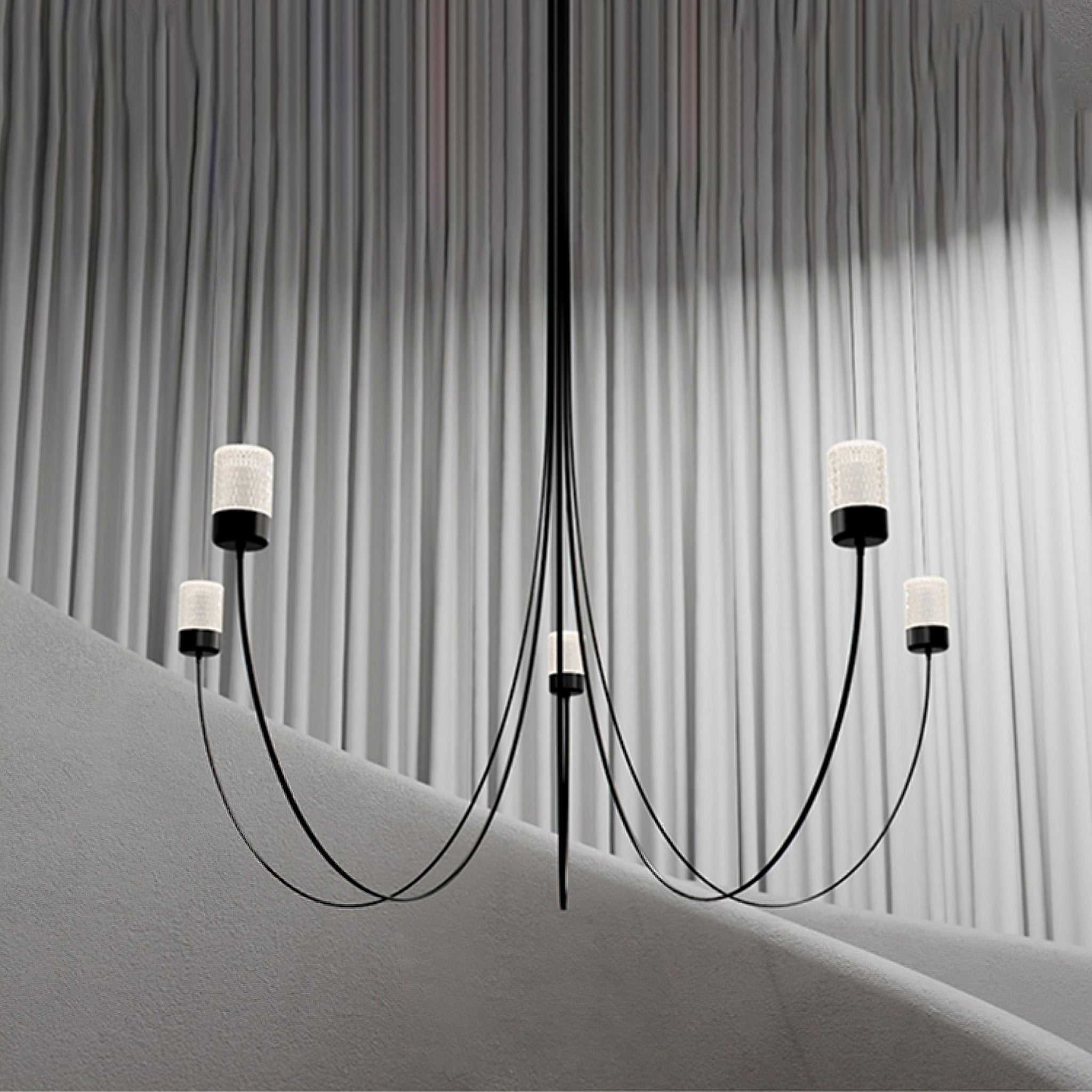 Swaying Chandelier - Blowlighting