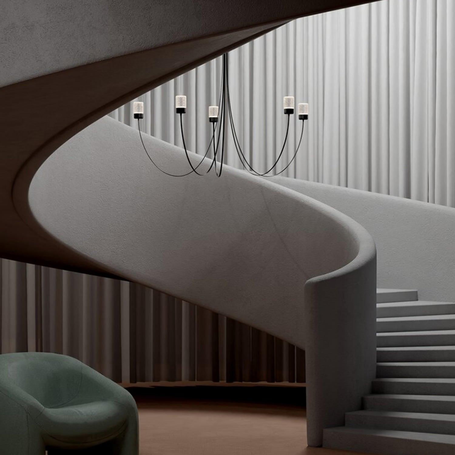 Swaying Chandelier - Blowlighting