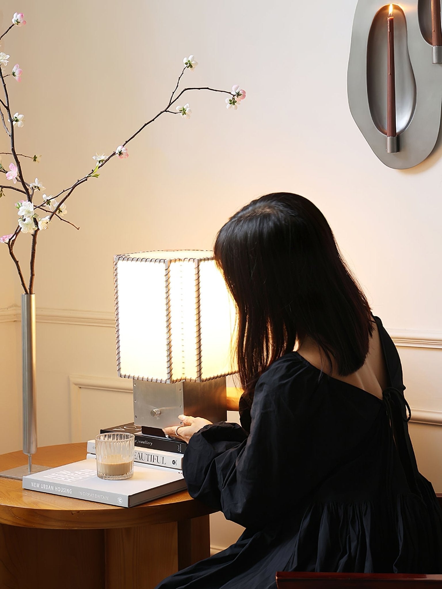 Tanu Stitch Table Lamp - Blowlighting