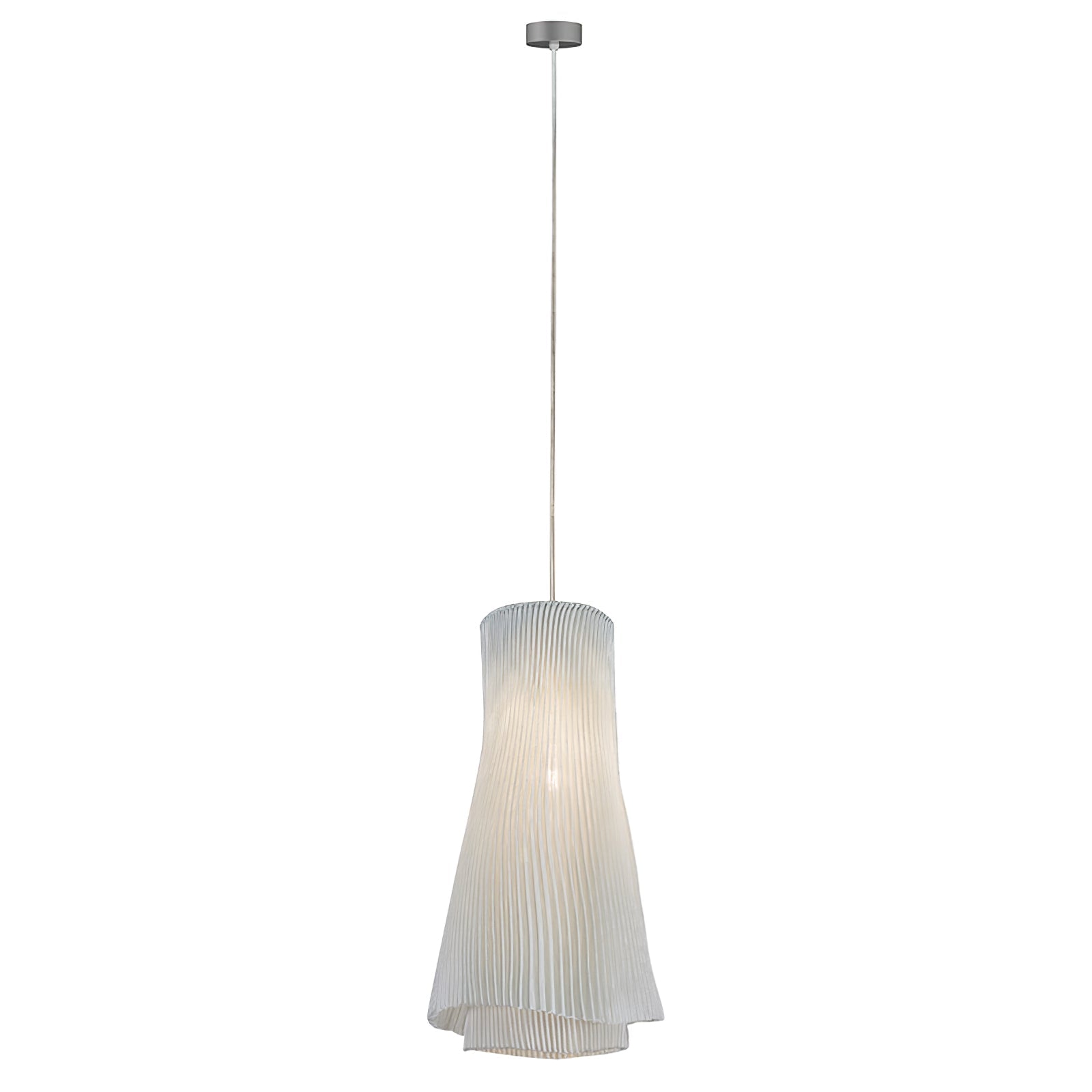 Stainless Steel Pleated Pendant Lamp - Blowlighting