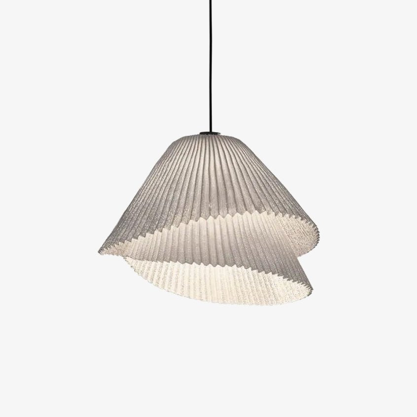 Stainless Steel Pleated Pendant Lamp - Blowlighting