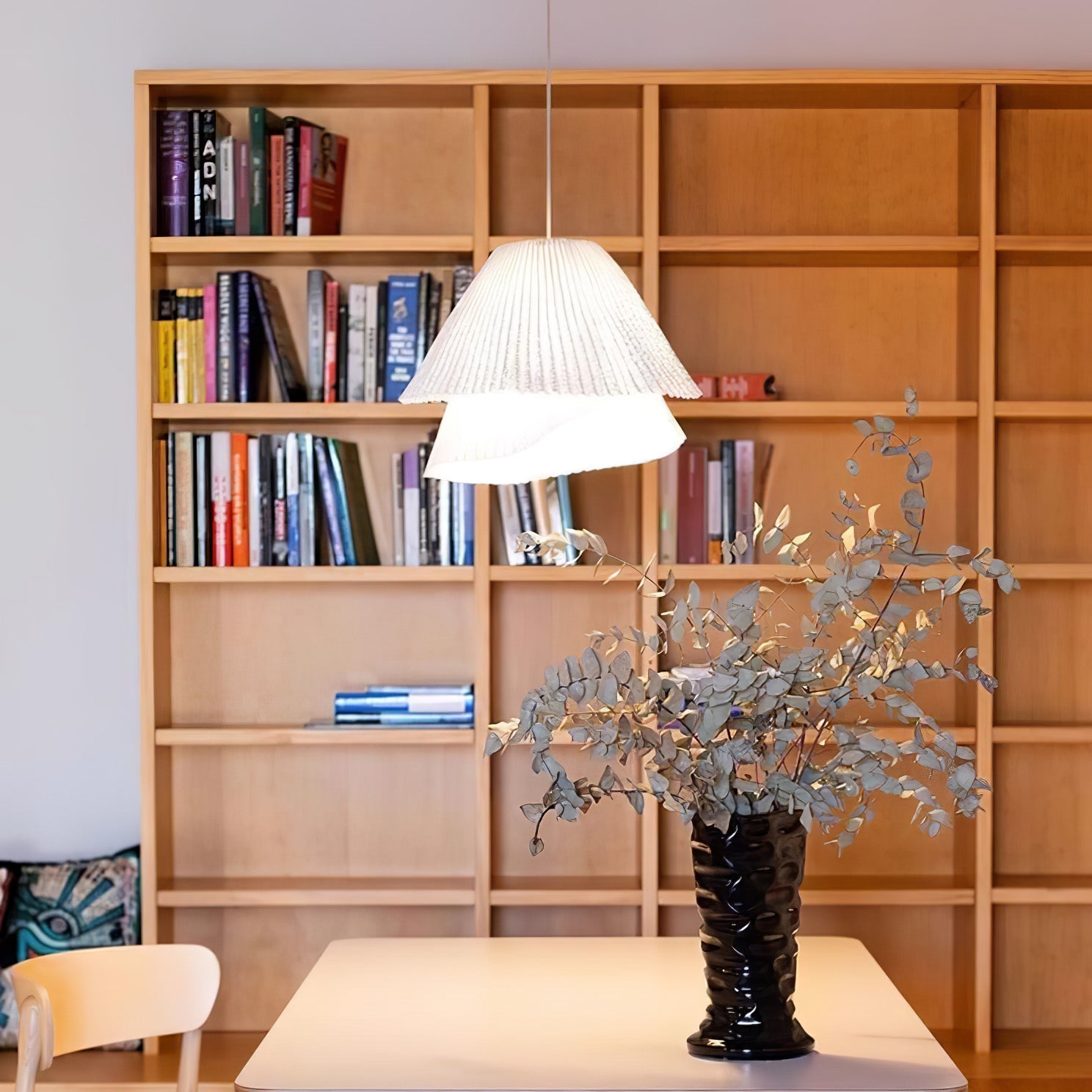 Stainless Steel Pleated Pendant Lamp - Blowlighting