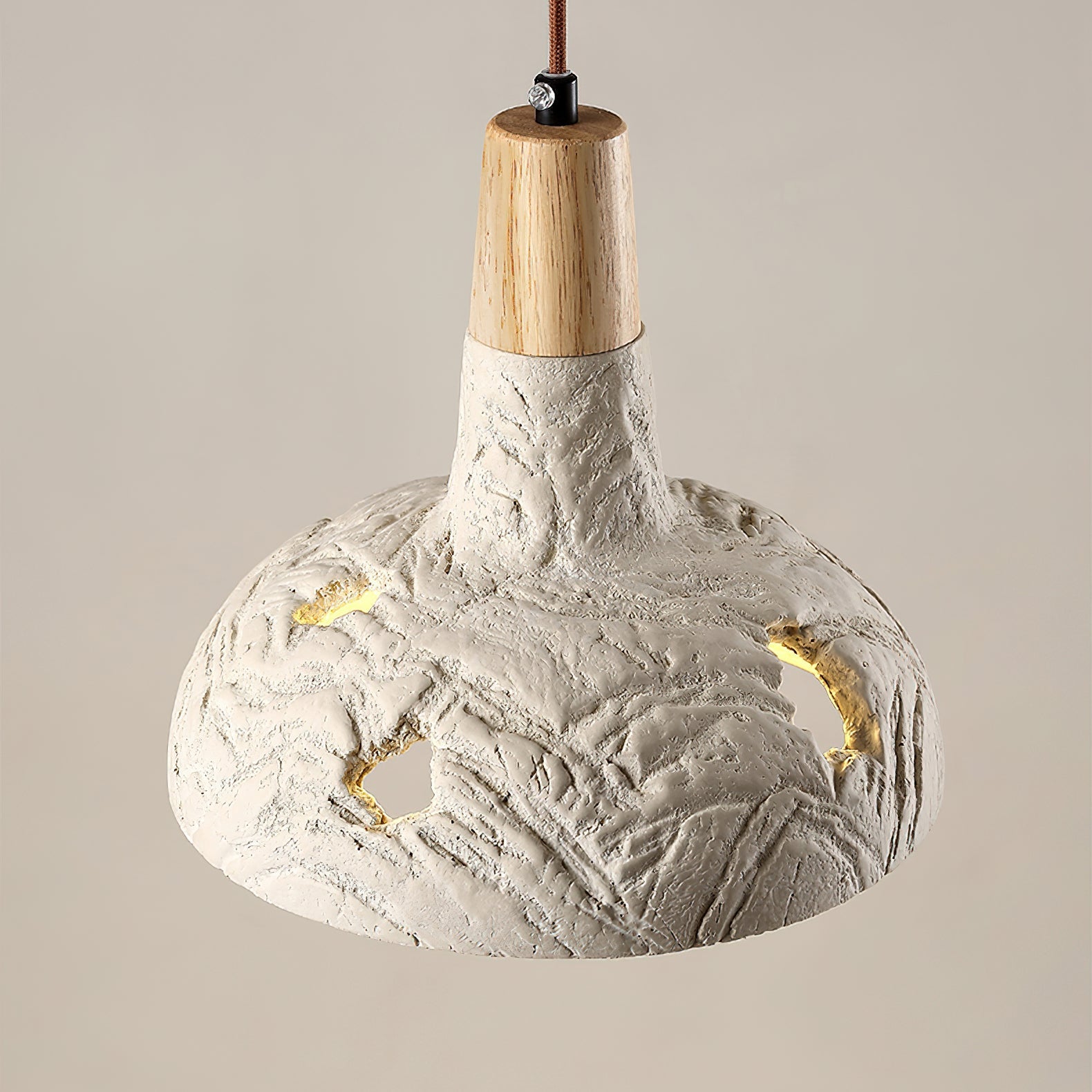Cement Carve Pendant Lamp - Blowlighting
