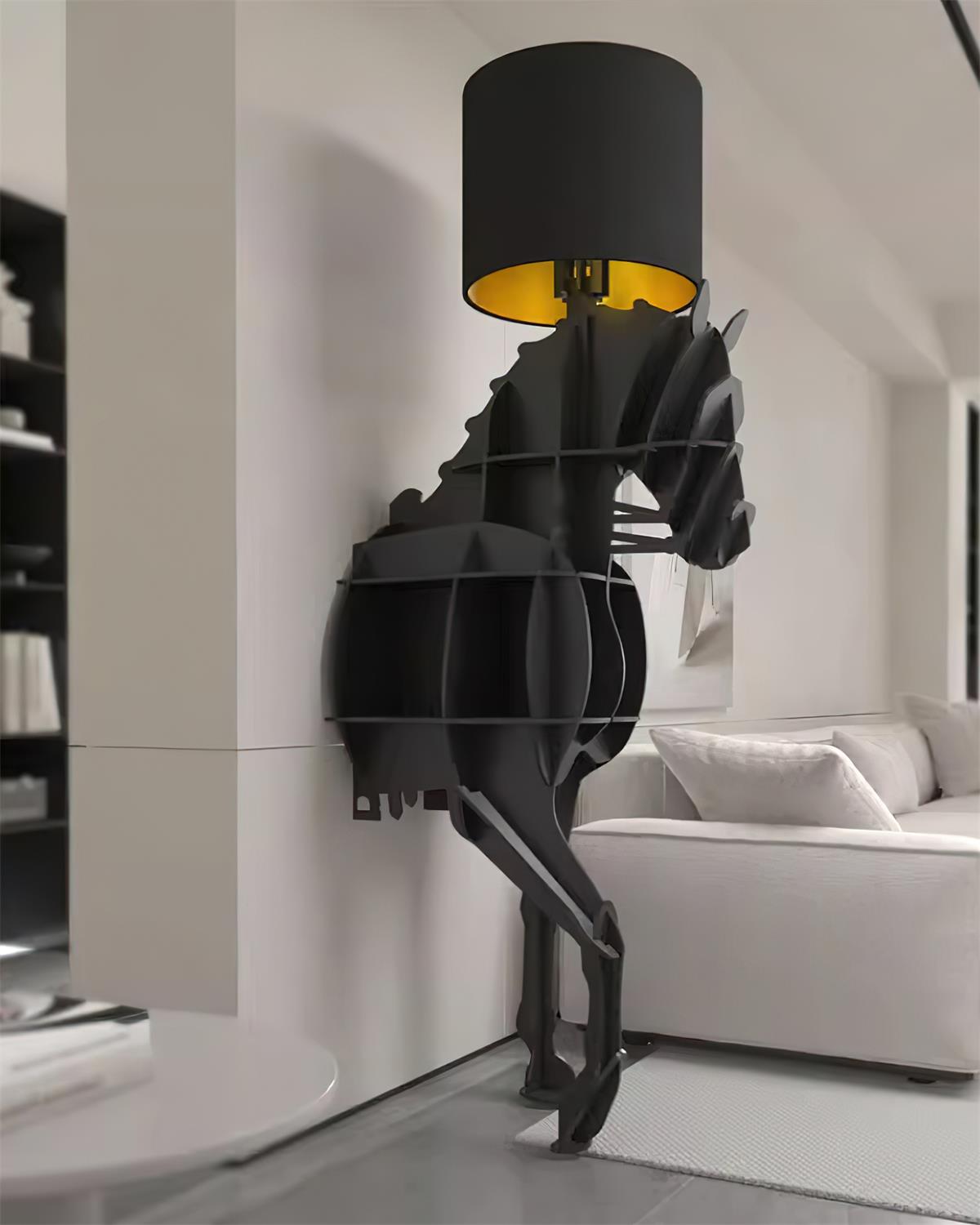 Zothaara Horse-shaped Floor Lamp - Blowlighting