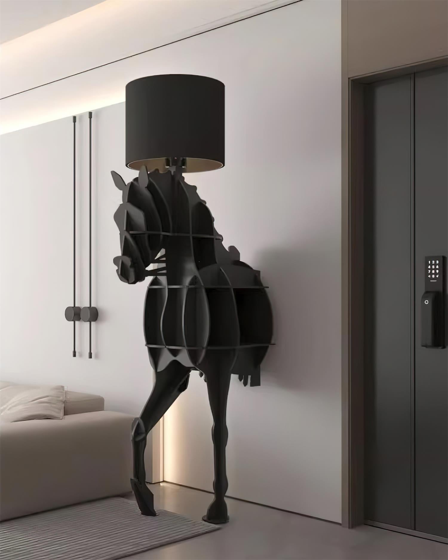 Zothaara Horse-shaped Floor Lamp - Blowlighting