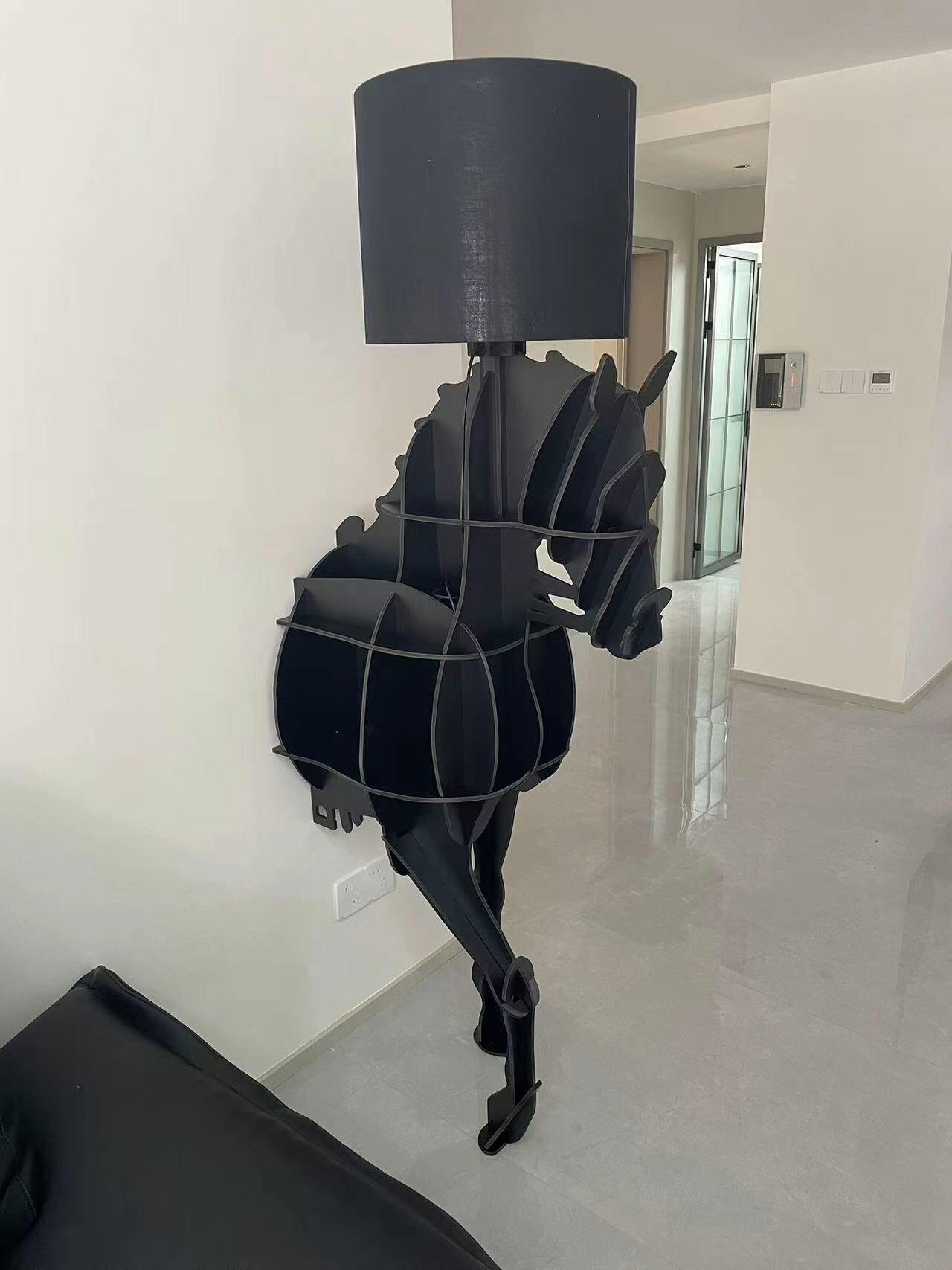Zothaara Horse-shaped Floor Lamp - Blowlighting