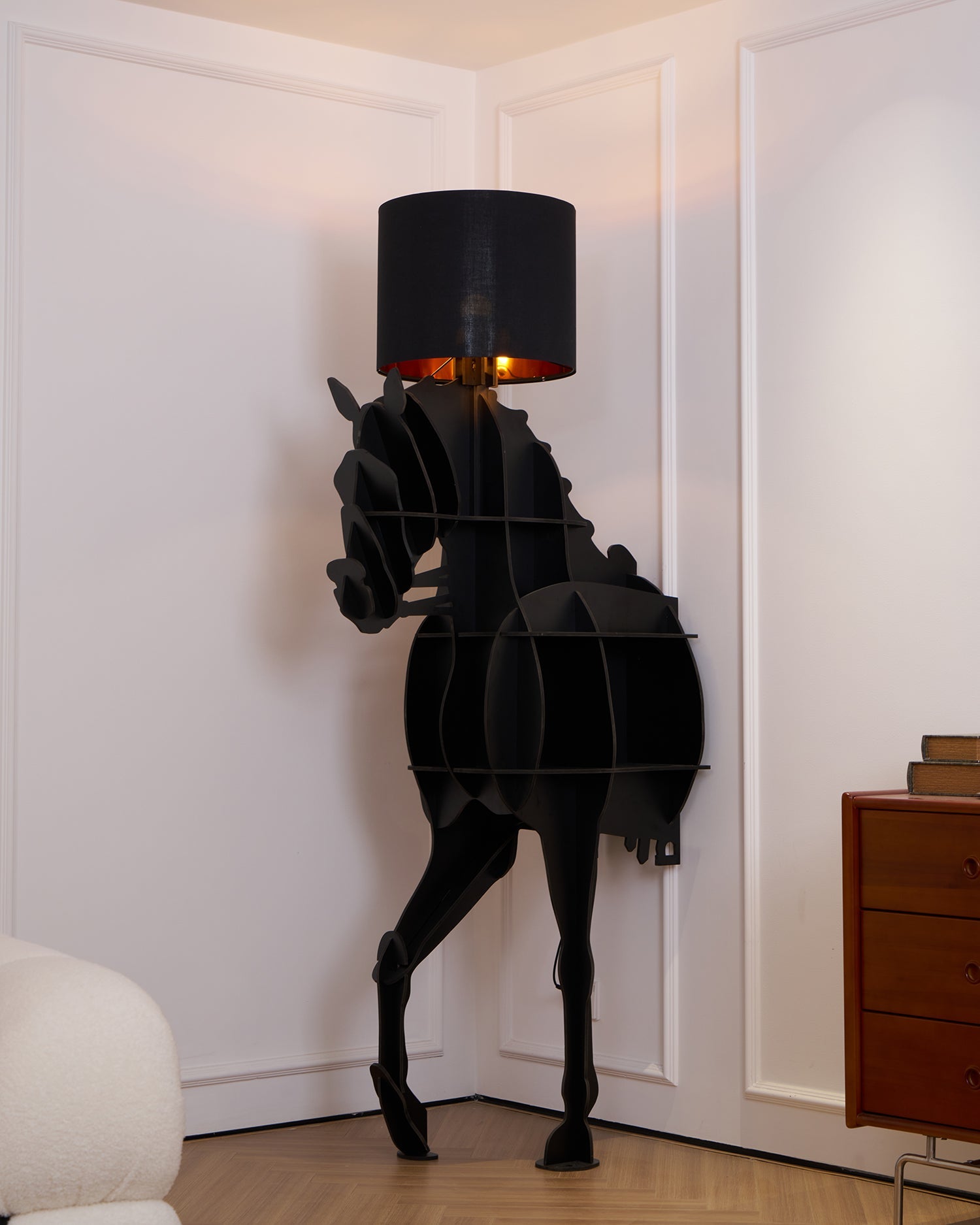 Zothaara Horse-shaped Floor Lamp - Blowlighting