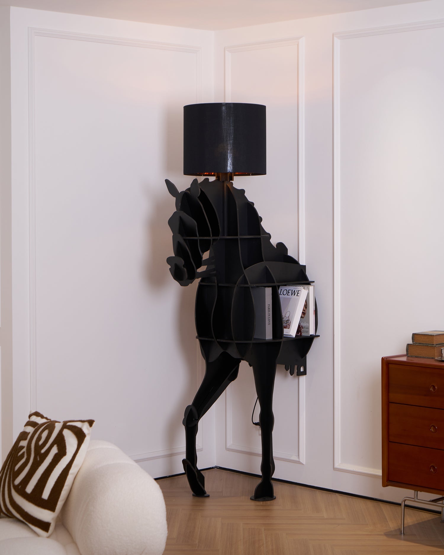 Zothaara Horse-shaped Floor Lamp - Blowlighting