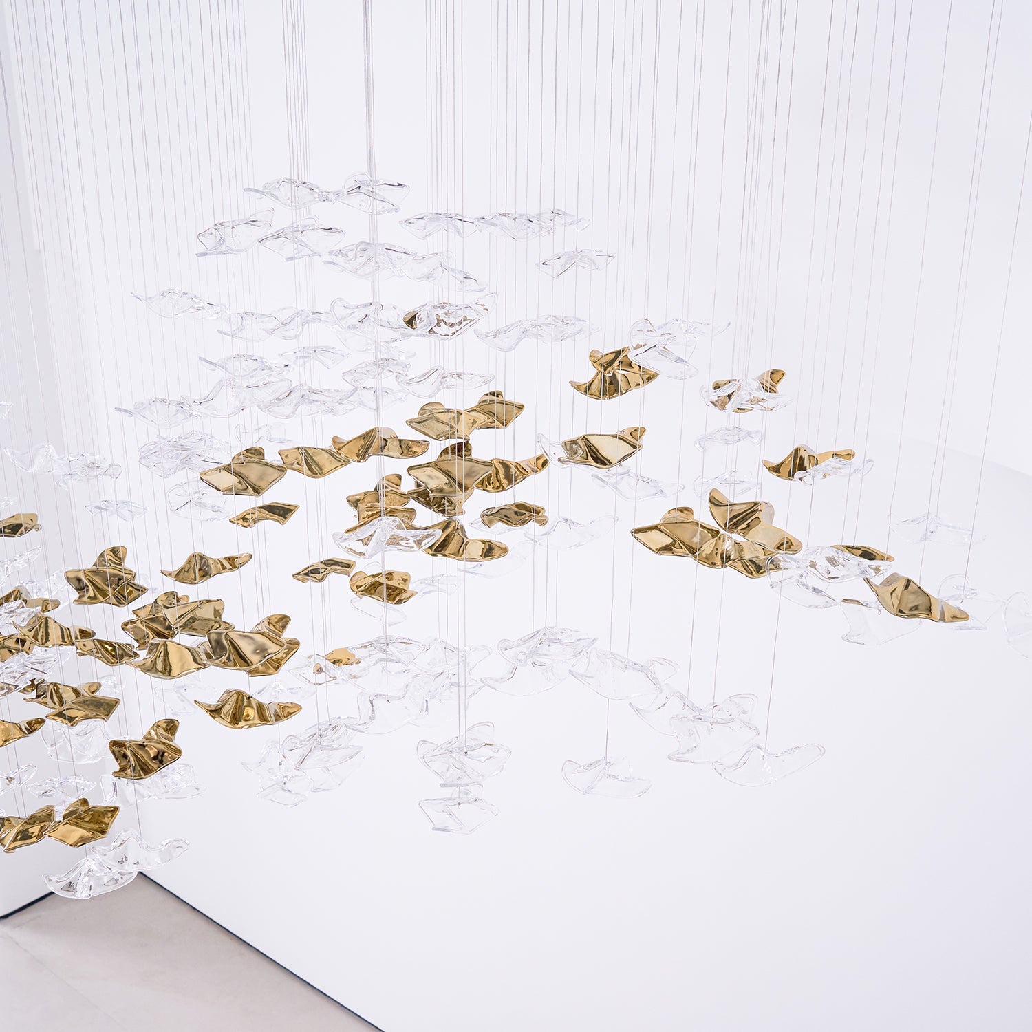 Vecarisra Luxury Tidal Art Glass Pendants Lamp - Blowlighting