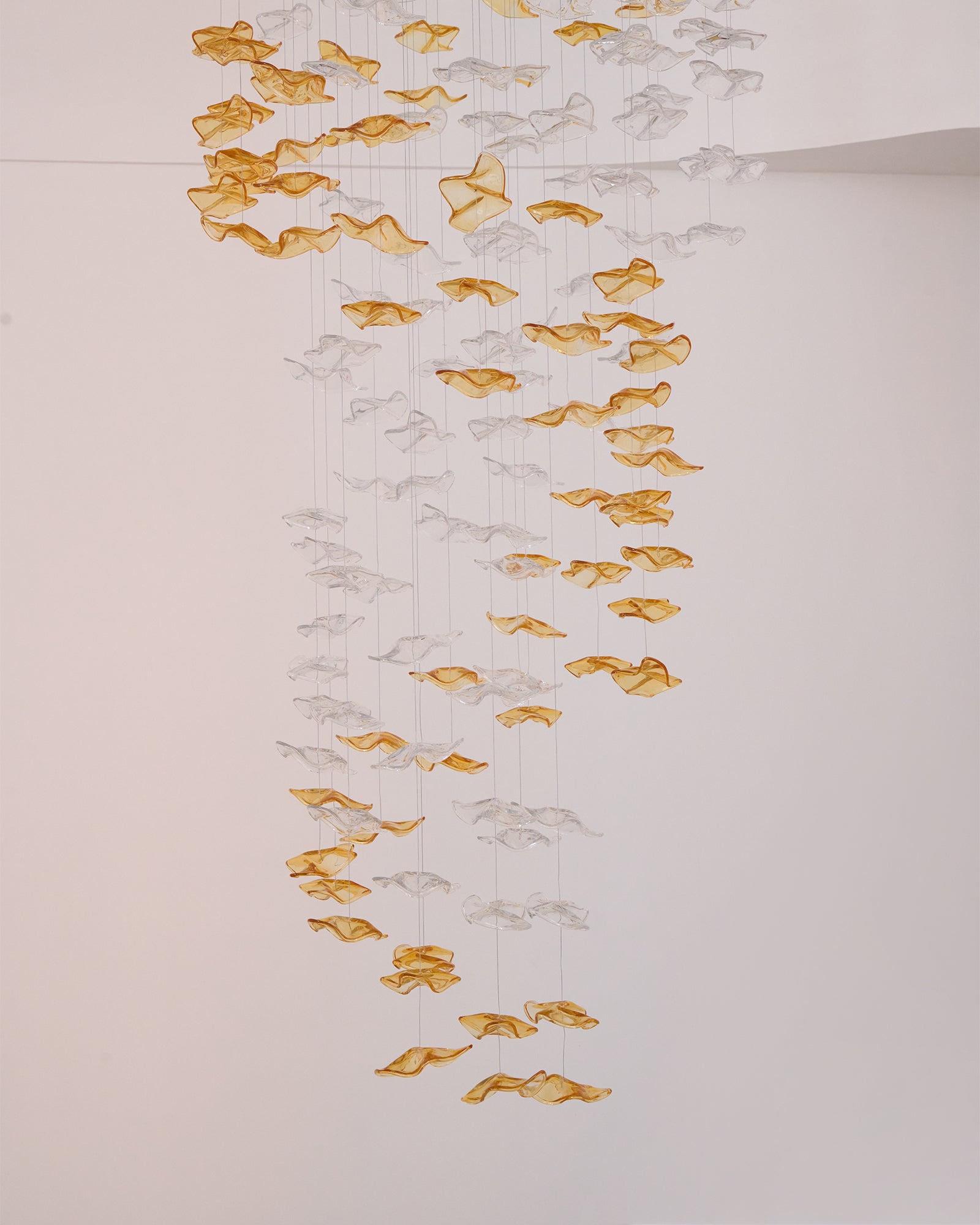 Vecarisra Luxury Tidal Art Glass Pendants Lamp - Blowlighting