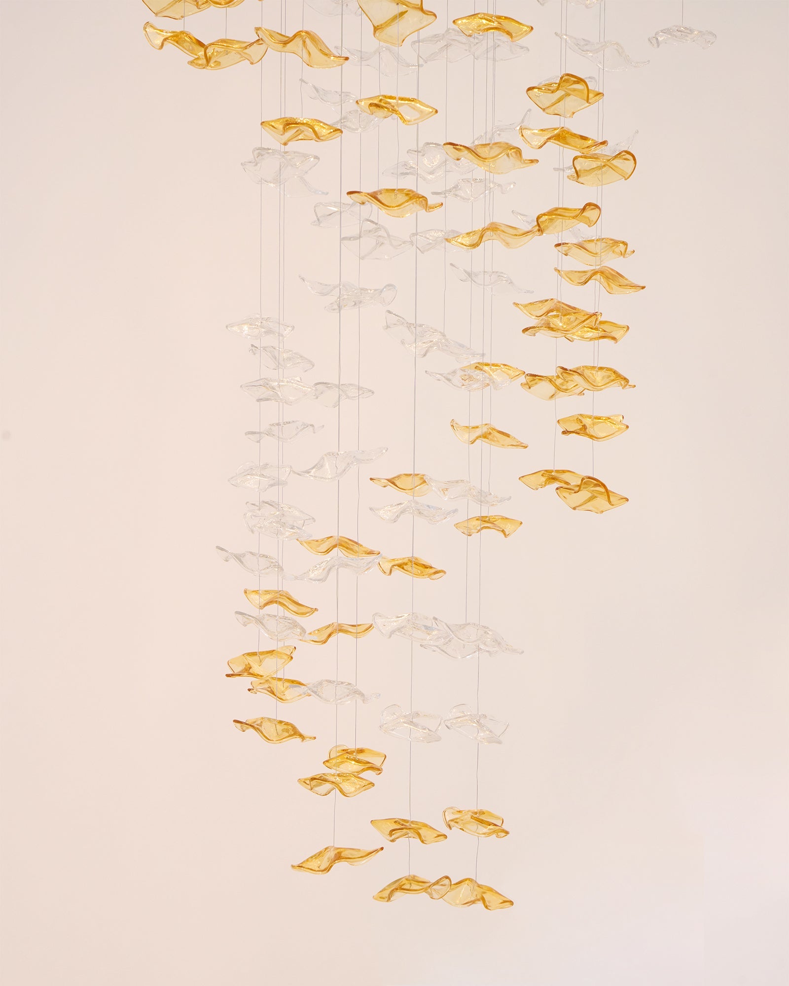 Vecarisra Luxury Tidal Art Glass Pendants Lamp - Blowlighting