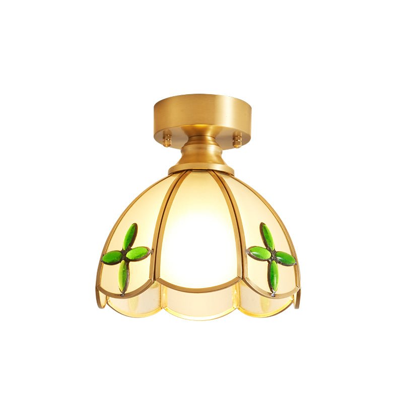 Tiffany Floral Ceiling Lamp - Blowlighting