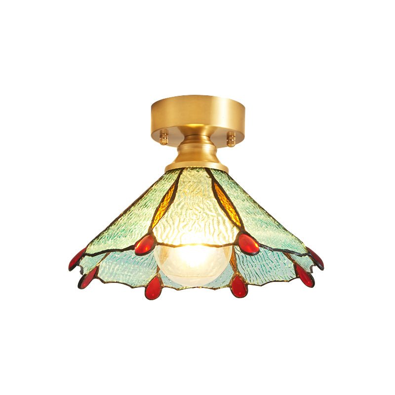 Tiffany Floral Ceiling Lamp - Blowlighting