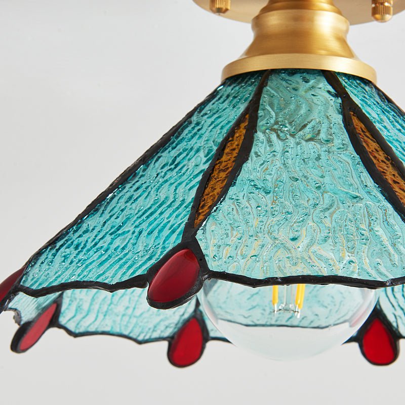 Tiffany Floral Ceiling Lamp - Blowlighting
