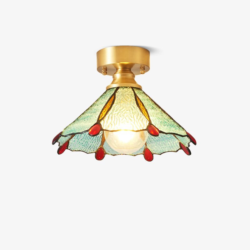 Tiffany Floral Ceiling Lamp - Blowlighting
