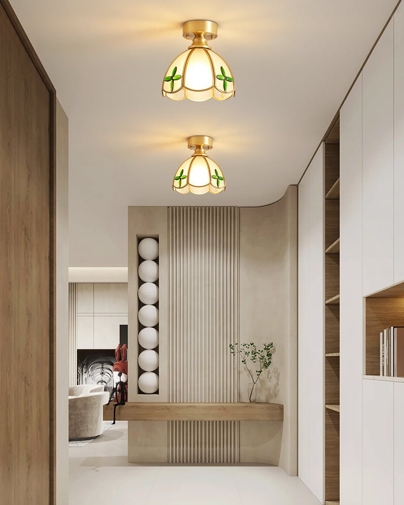 Tiffany Floral Ceiling Lamp - Blowlighting