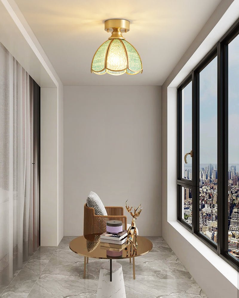 Tiffany Floral Ceiling Lamp - Blowlighting