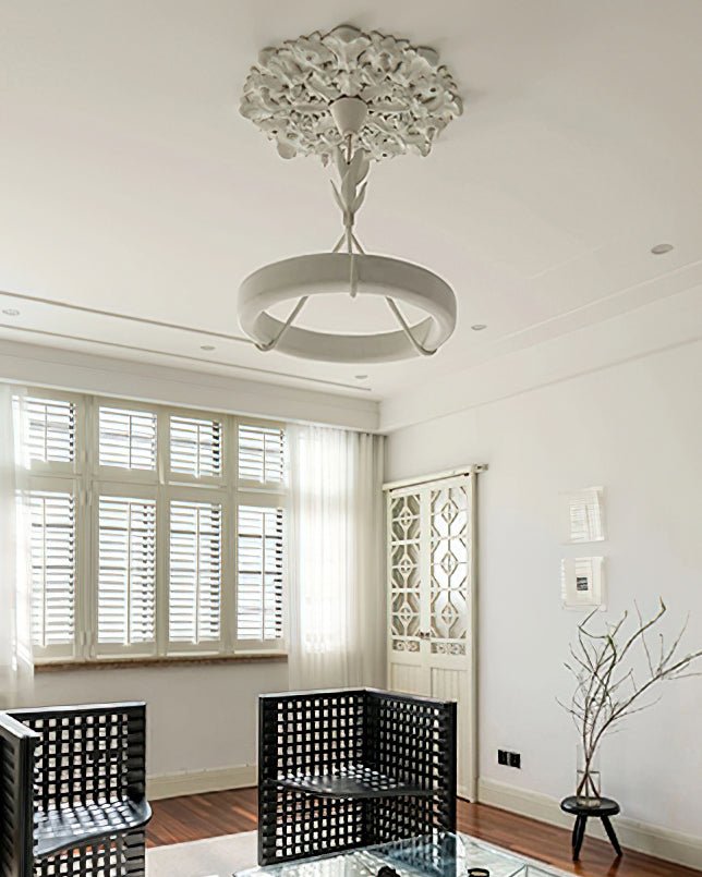 Tinsley Plaster Chandelier - Blowlighting