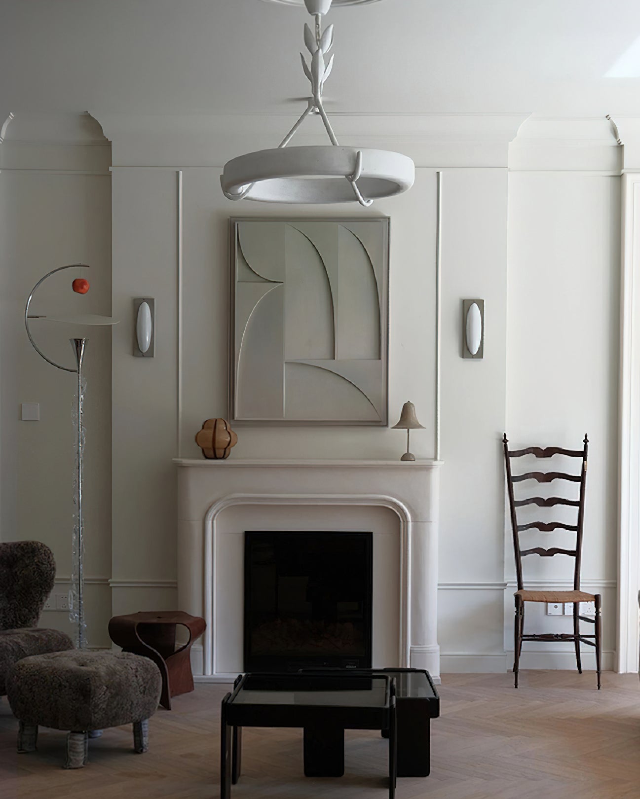 Tinsley Plaster Chandelier - Blowlighting