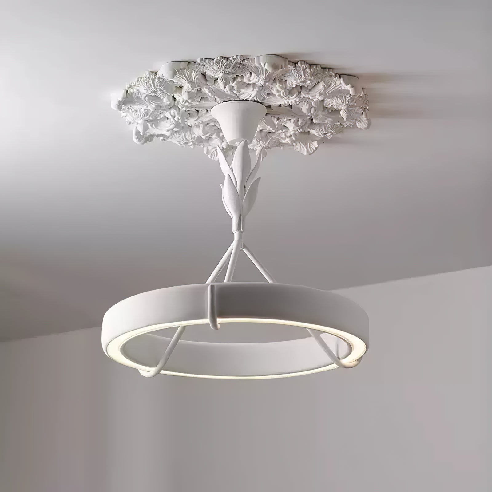Tinsley Plaster Chandelier - Blowlighting