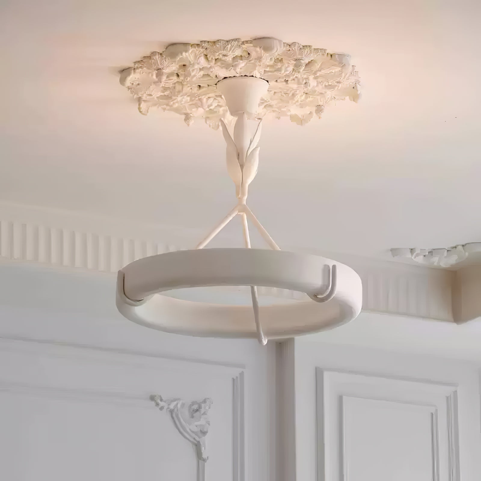 Tinsley Plaster Chandelier - Blowlighting