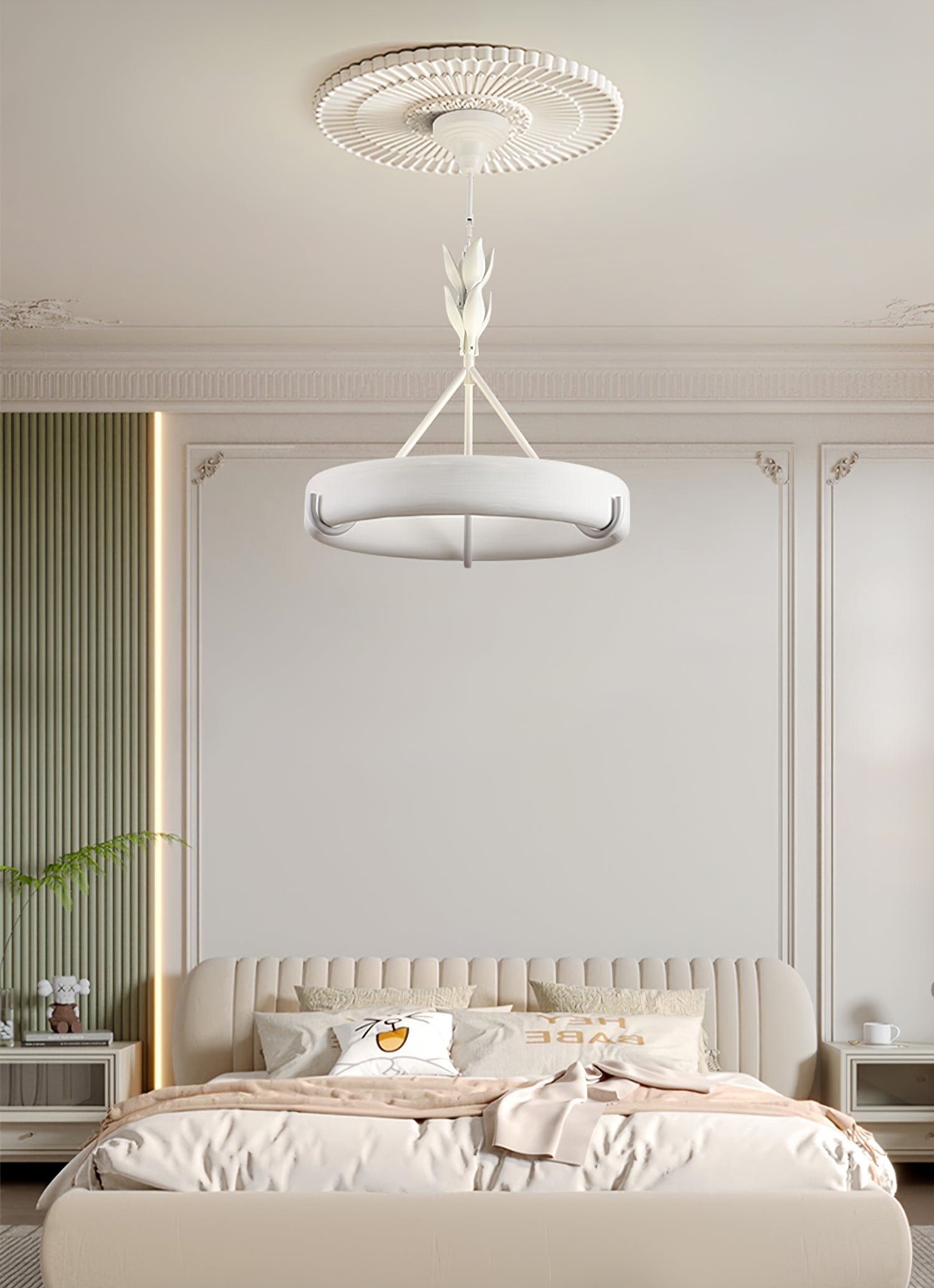 Tinsley Plaster Chandelier - Blowlighting