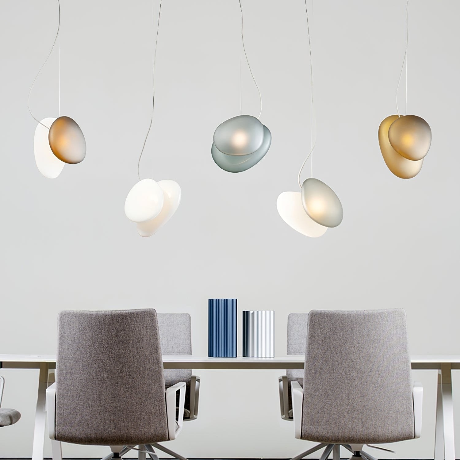Translucent Frosted Glass Pendant Light - Blowlighting