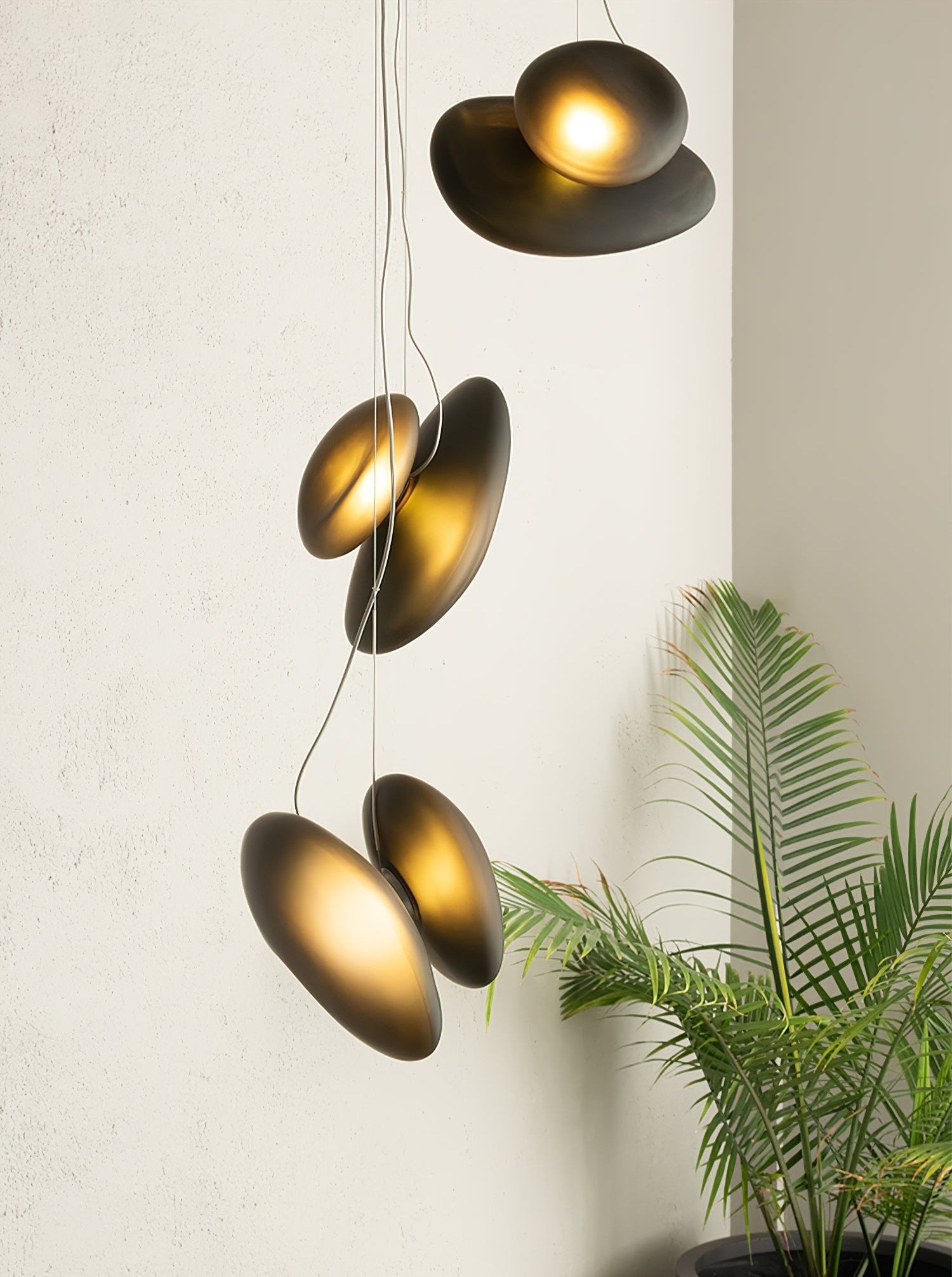 Translucent Frosted Glass Pendant Light - Blowlighting