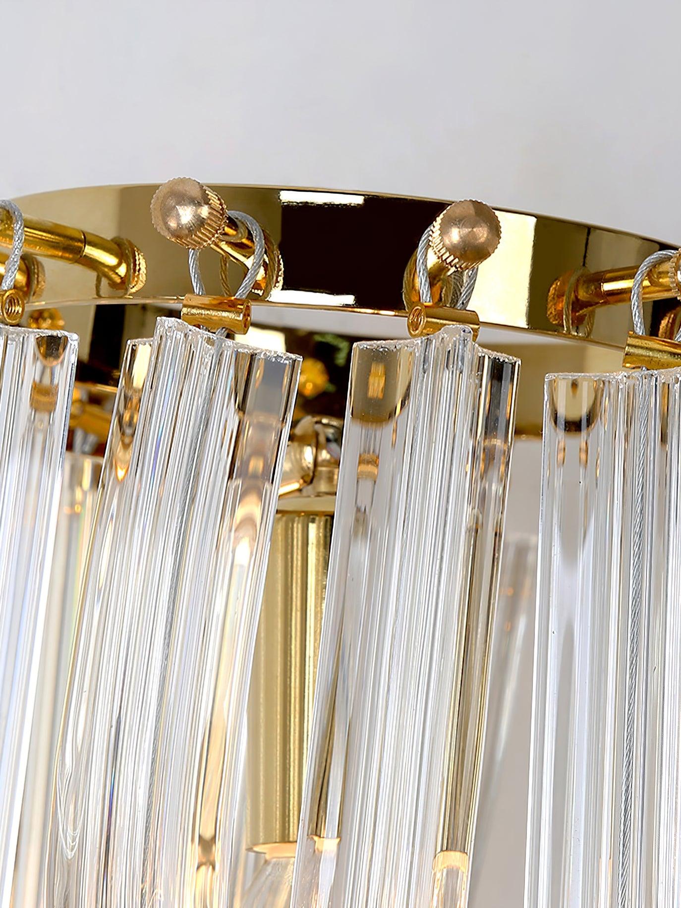 Aurora Wall Lamp Trevi Murano Glass Gold Modern Luxury - Blowlighting