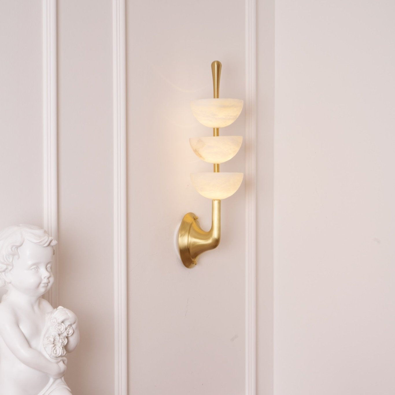 Ulmiraris Alabaster Wall Light - Blowlighting