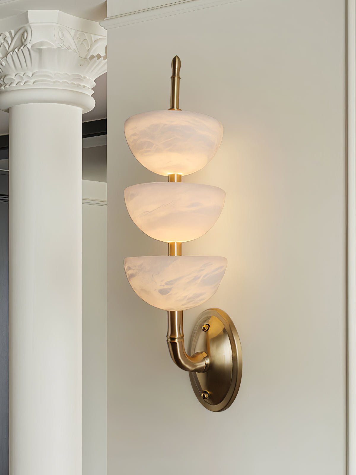 Ulmiraris Alabaster Wall Light - Blowlighting
