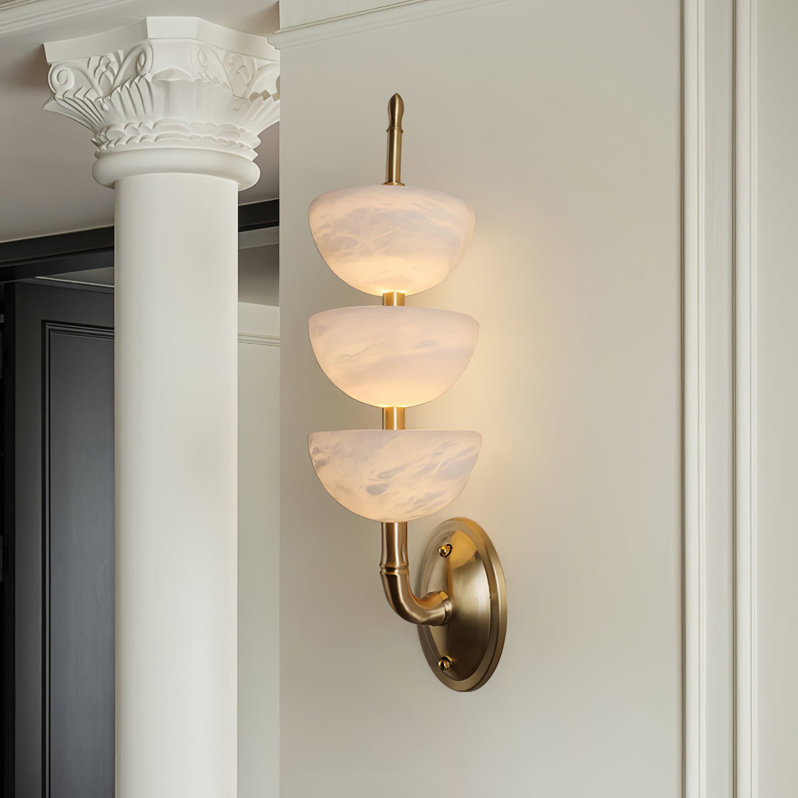 Ulmiraris Alabaster Wall Light - Blowlighting