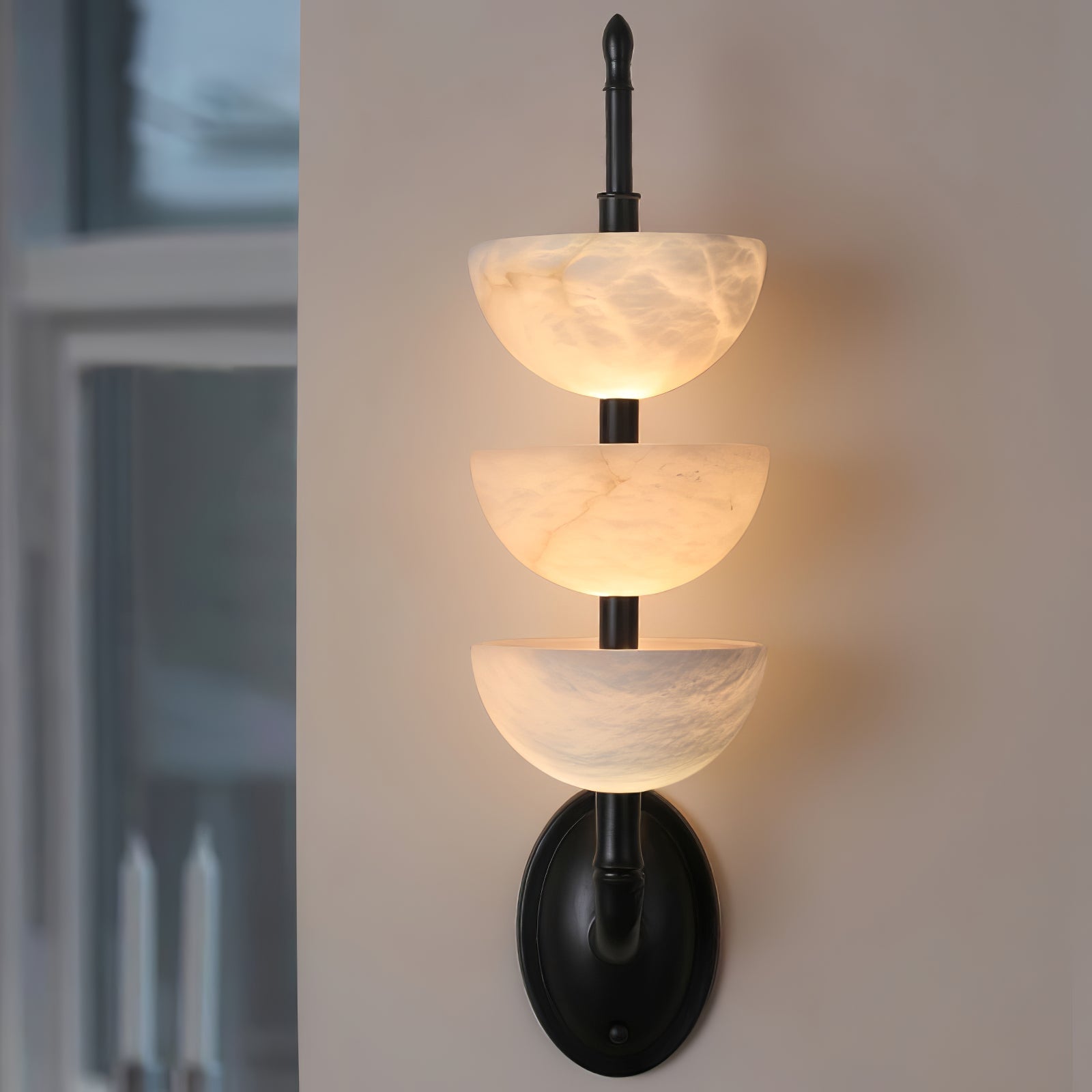Ulmiraris Alabaster Wall Light - Blowlighting