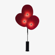 Scarlet Petal Fabric Floor Lamp - Blowlighting