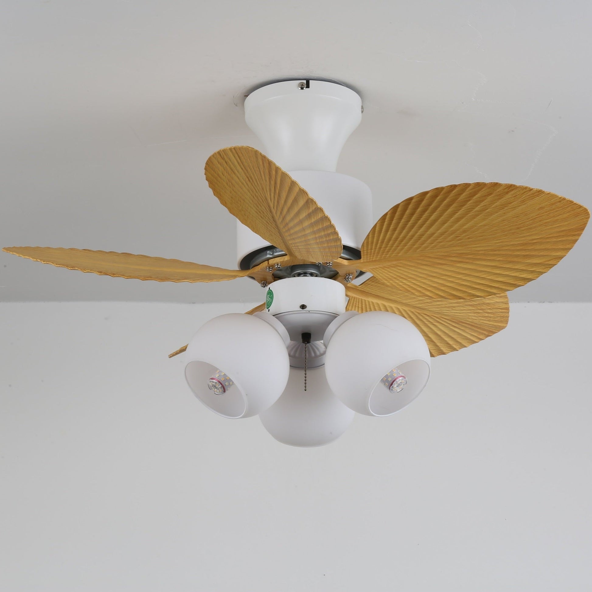Marvella Vintage Wood Ceiling Fan Light - Blowlighting