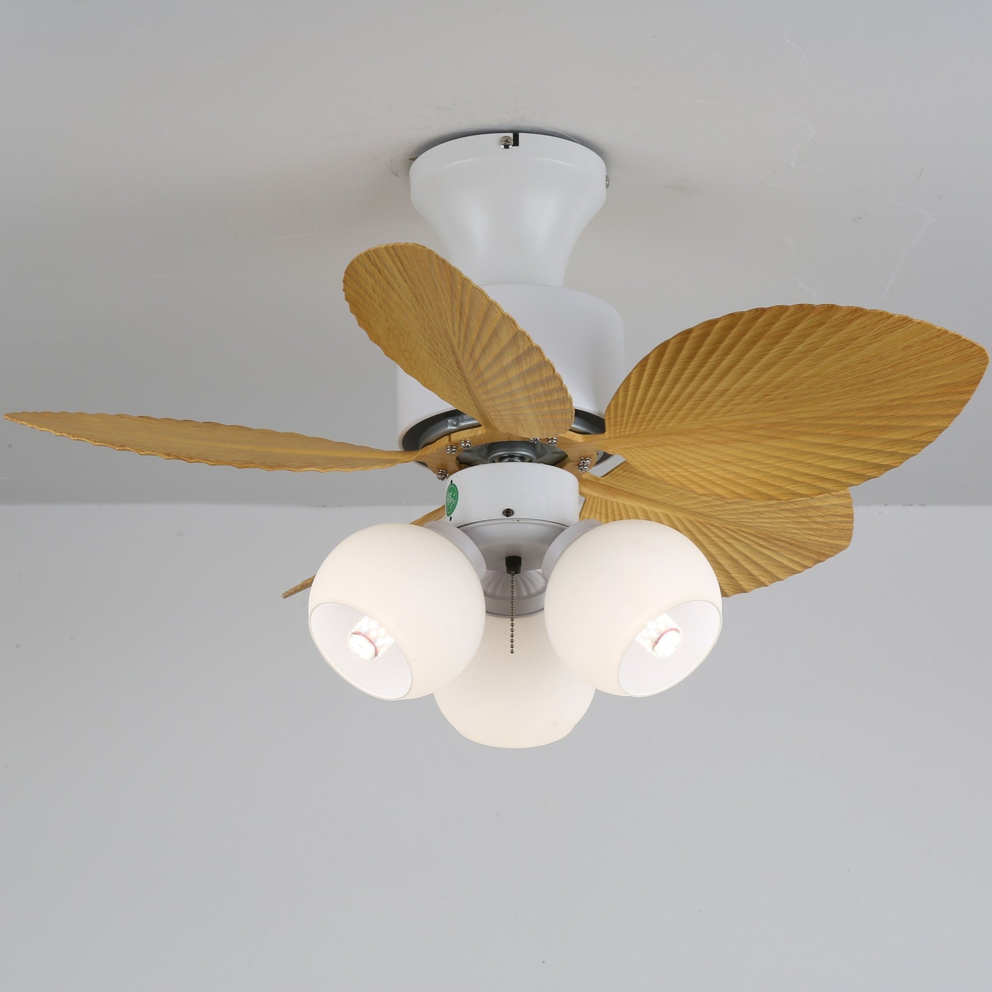Marvella Vintage Wood Ceiling Fan Light - Blowlighting