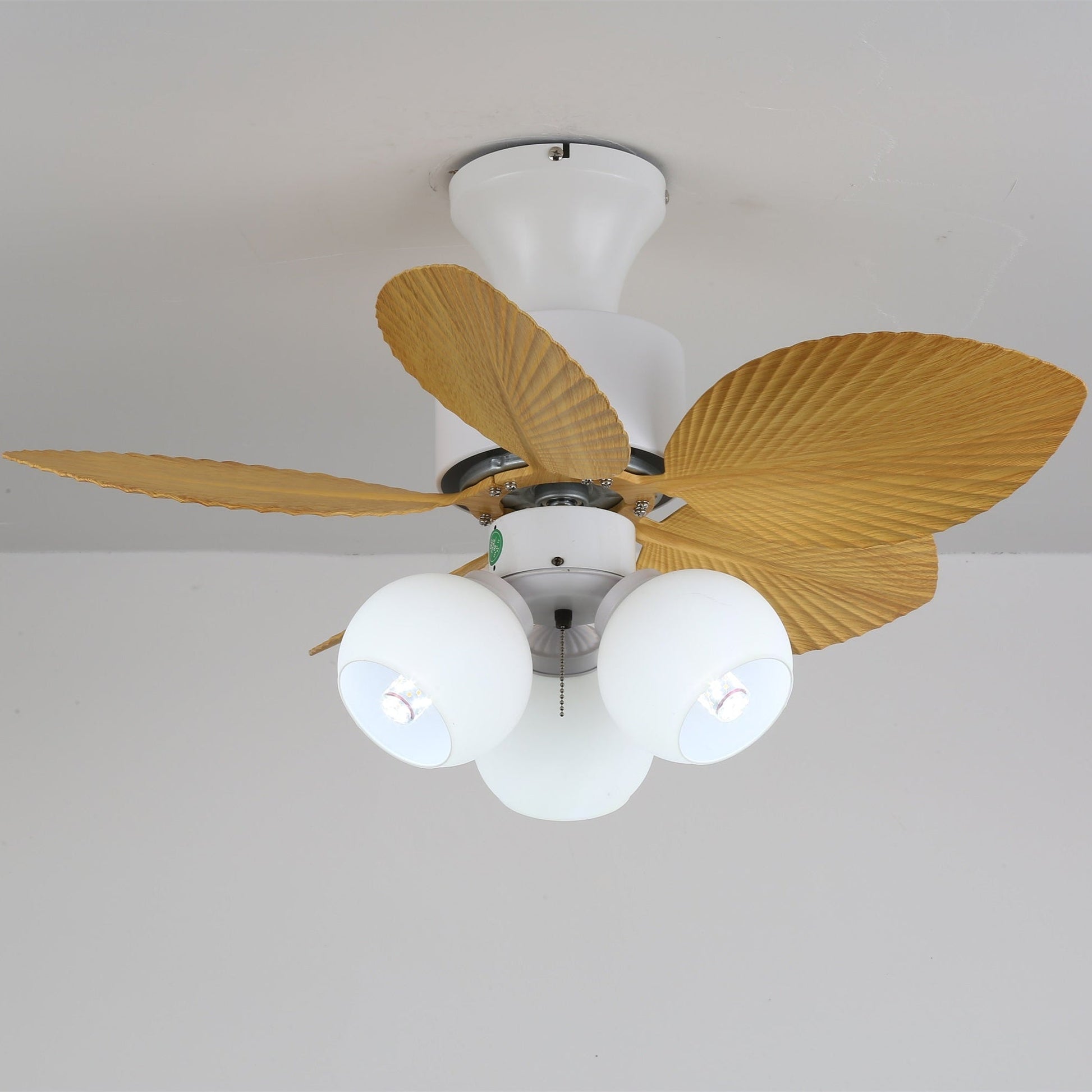 Marvella Vintage Wood Ceiling Fan Light - Blowlighting