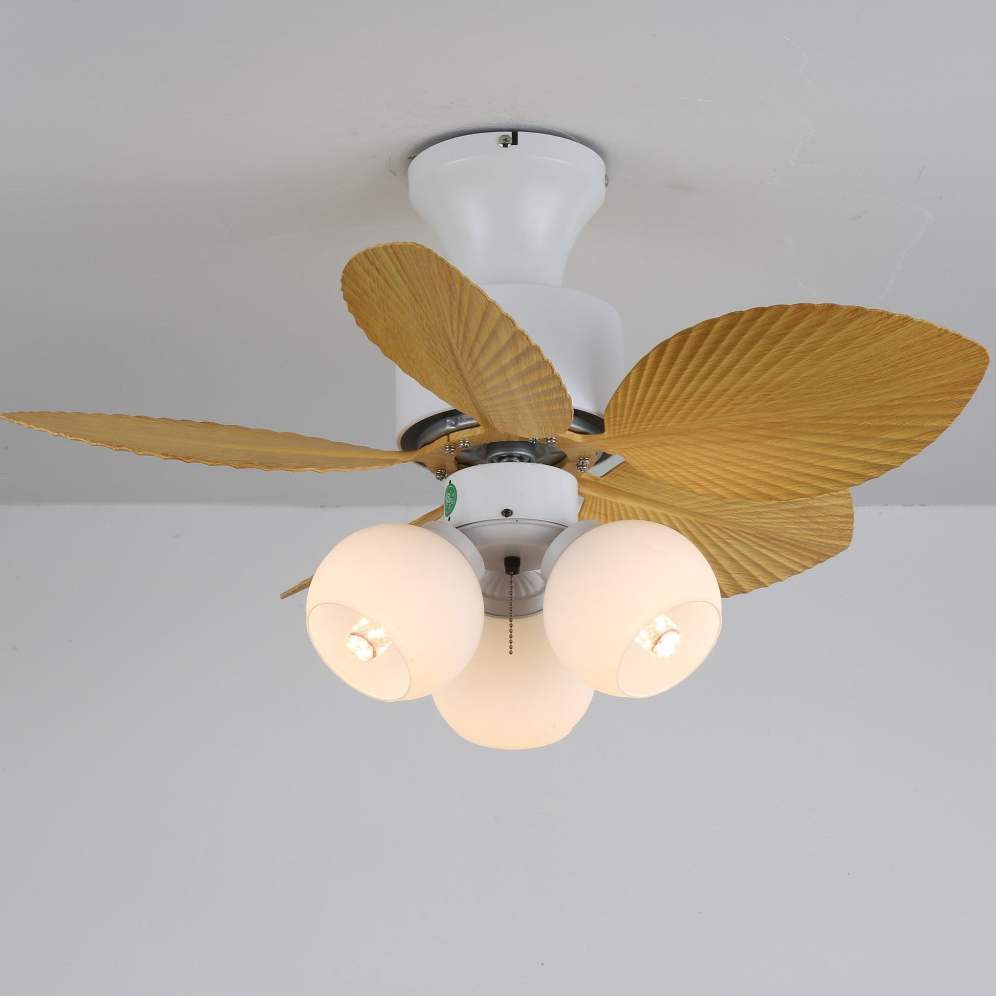 Marvella Vintage Wood Ceiling Fan Light - Blowlighting