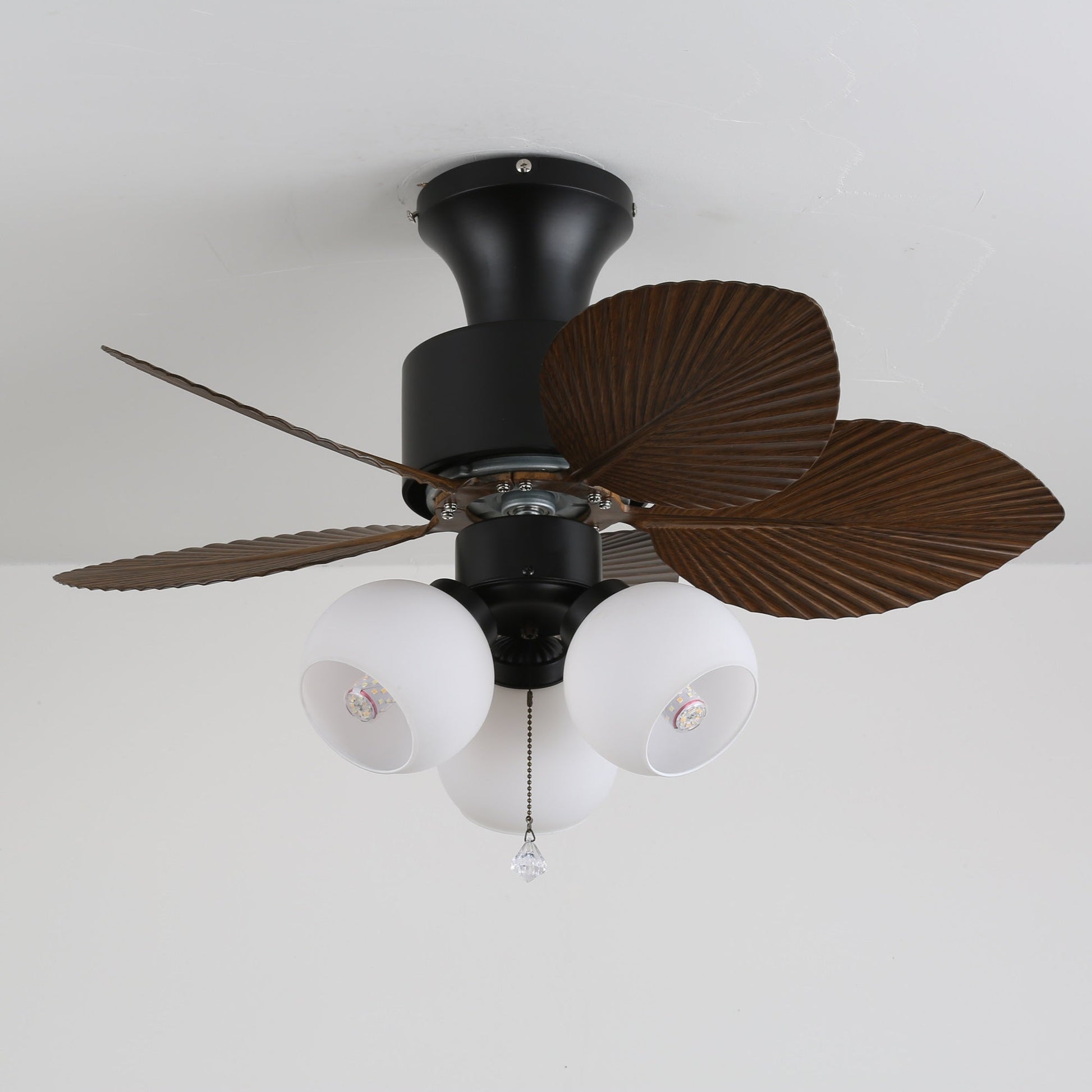Marvella Vintage Wood Ceiling Fan Light - Blowlighting