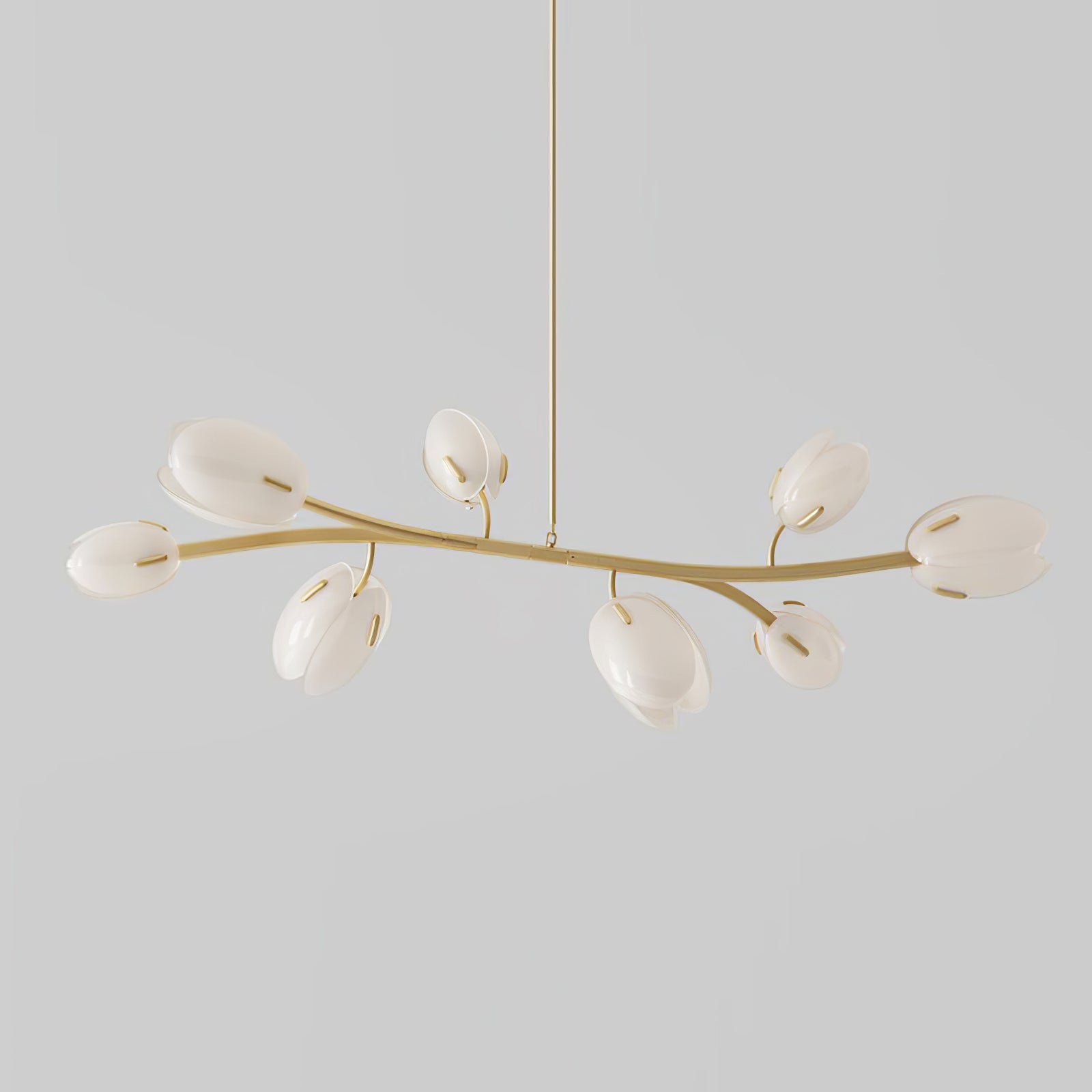 Blossom Contemporary Glass Chandelier - Blowlighting
