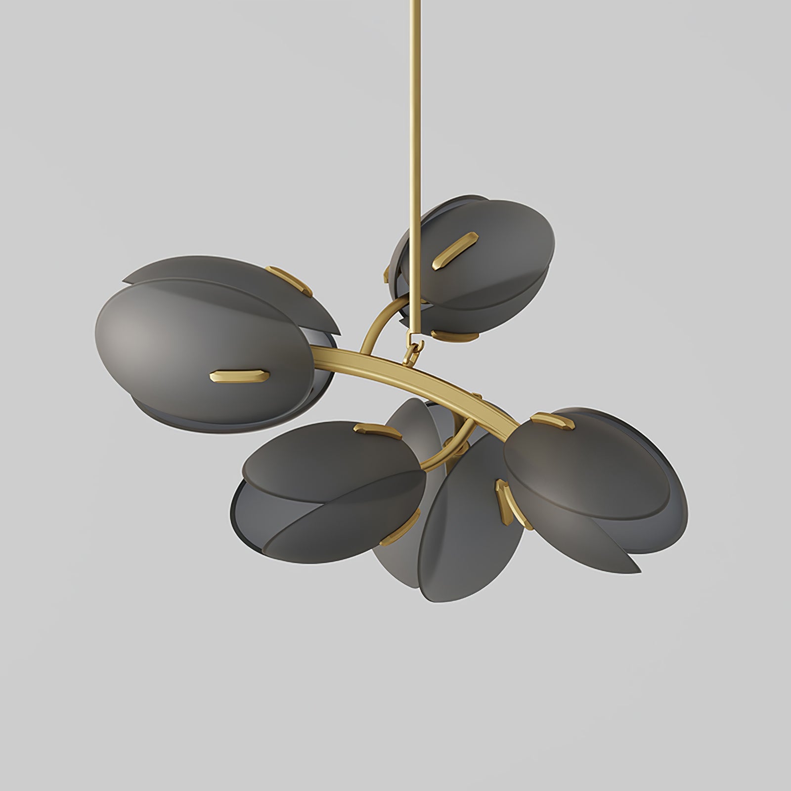 Blossom Contemporary Glass Chandelier - Blowlighting
