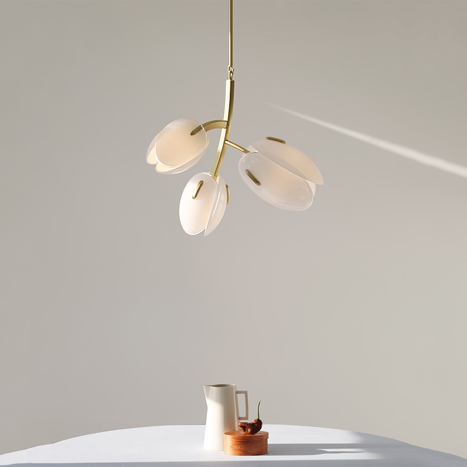 Blossom Contemporary Glass Chandelier - Blowlighting