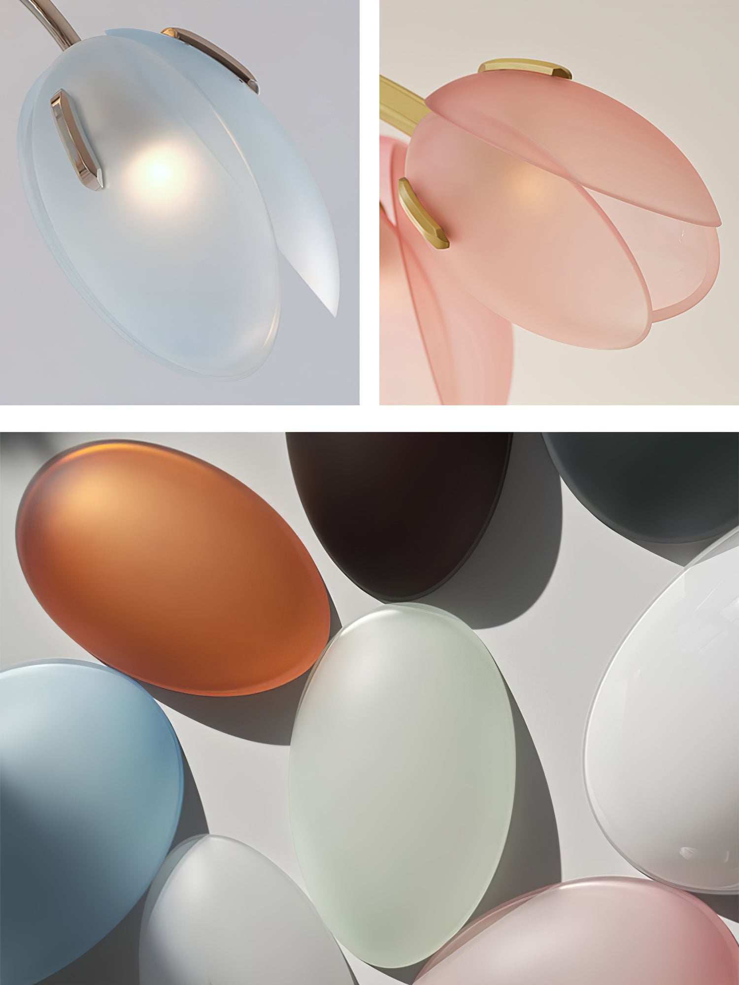 Blossom Contemporary Glass Chandelier - Blowlighting