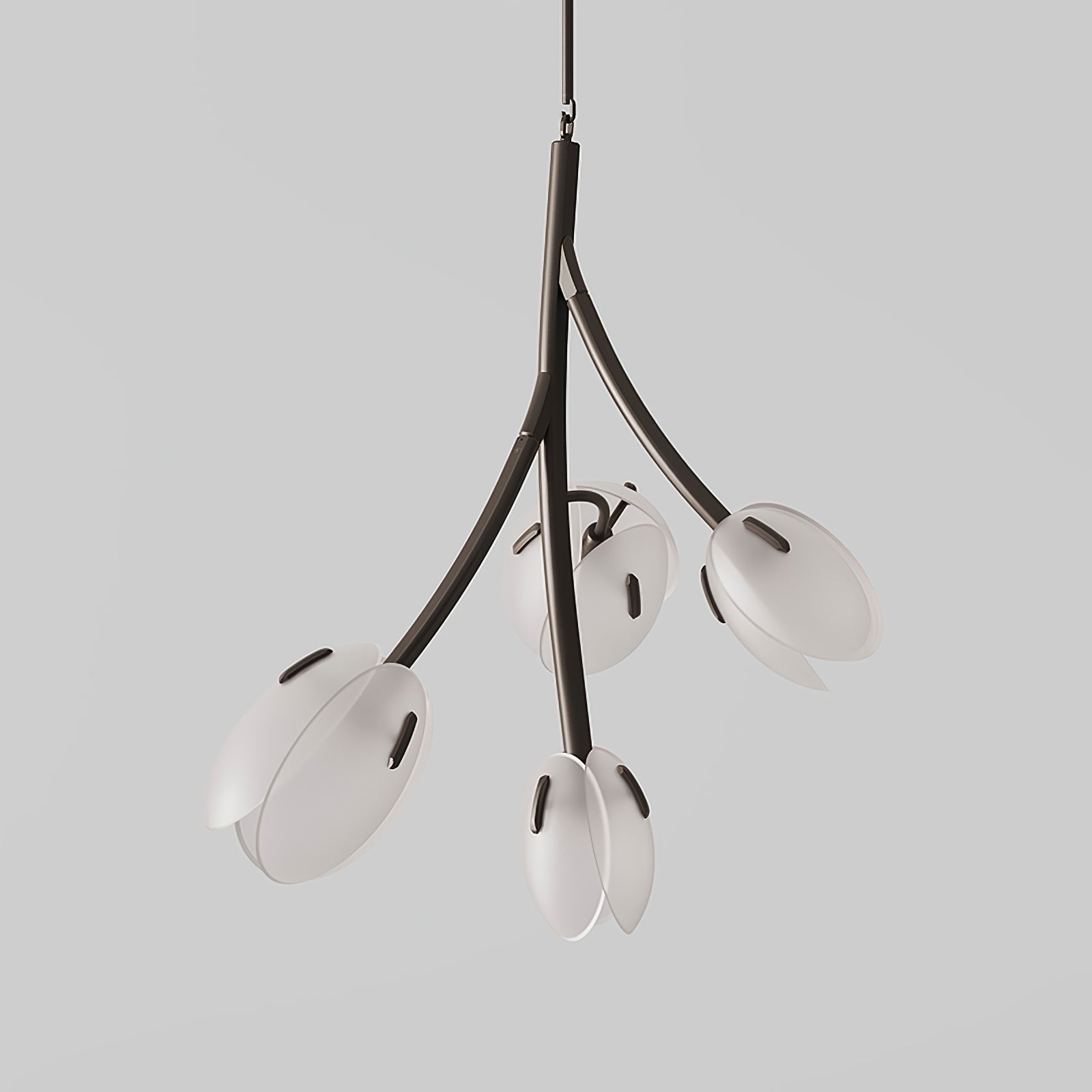 Blossom Contemporary Glass Chandelier - Blowlighting
